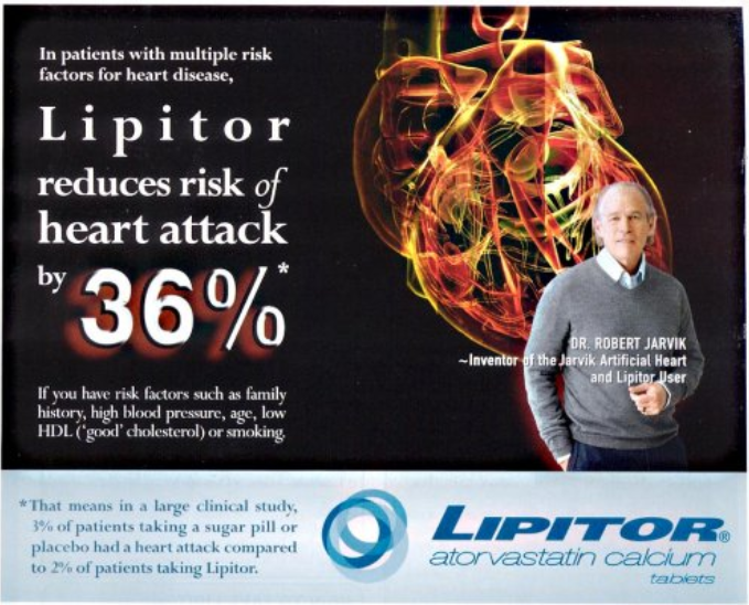 Lipitor advertisement